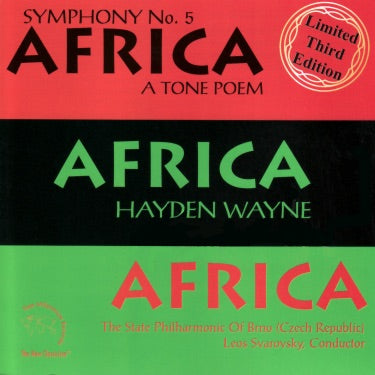 Symphony #5: Africa (A Tone Poem)