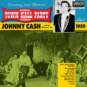 Johnny Cash Live At Town Hall Party 1959!