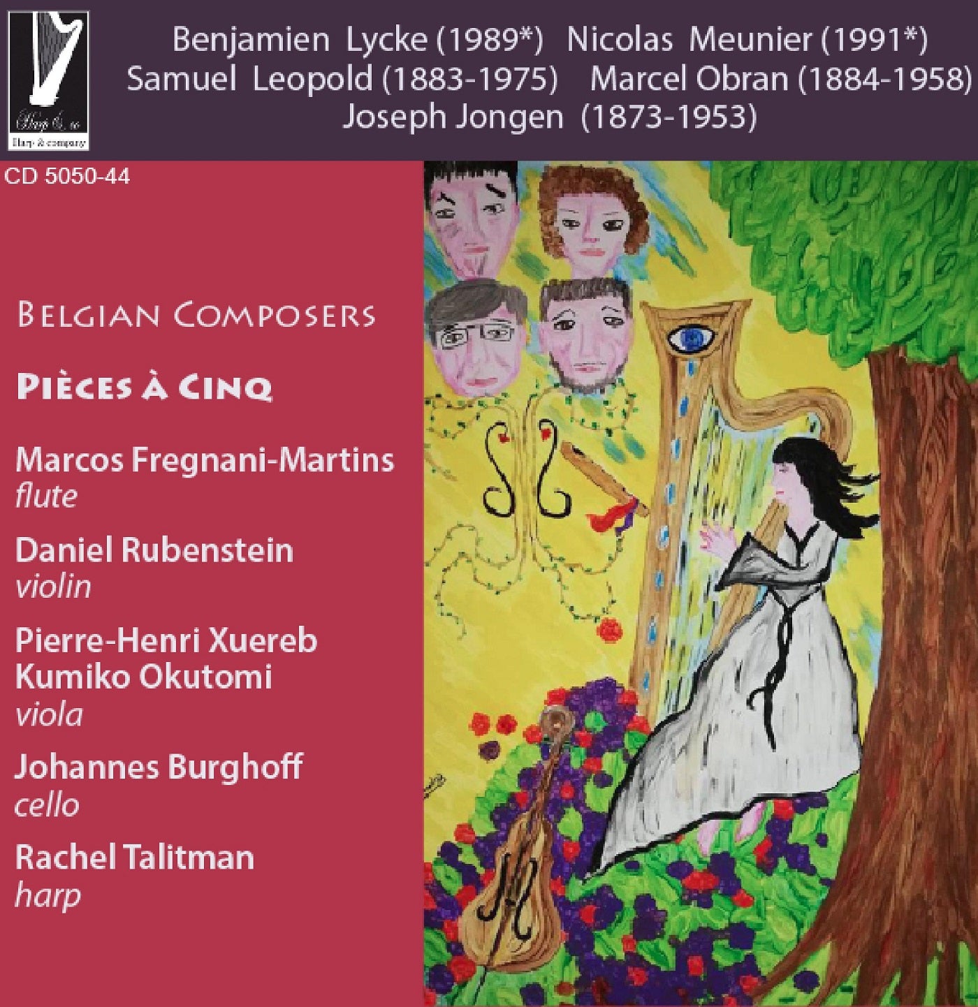 Belgian Composers - Pieces A Cinq
