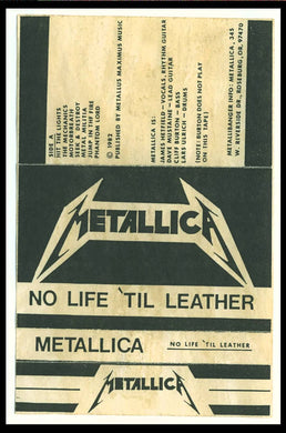 No Life Til Leather: The '82 Demos