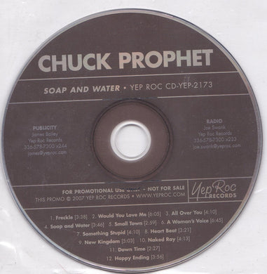 Chuck Prophet - Soap And Water