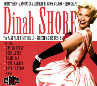 Dinah Shore - The Nashville Nightingale - Selected Sides 1939-1955