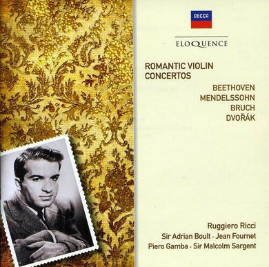 Ruggiero Ricci - Romantic Violin Concertos