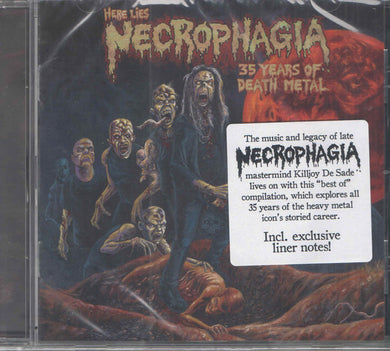 Necrophagia - Here Lies Necrophagia, 35 Years Of Death Metal