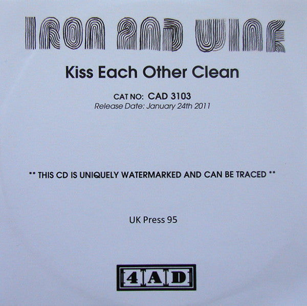 Kiss Each Other Clean