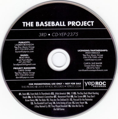 The Baseball Project - 3rd