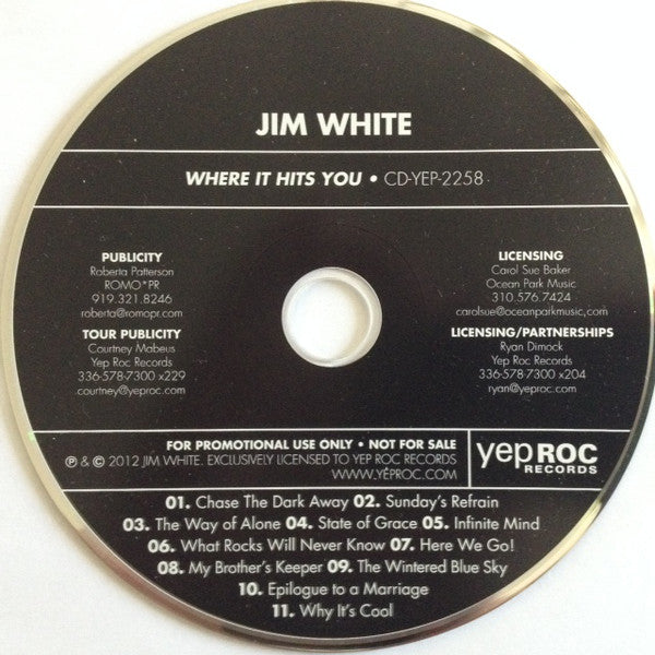 Jim White - Where It Hits You