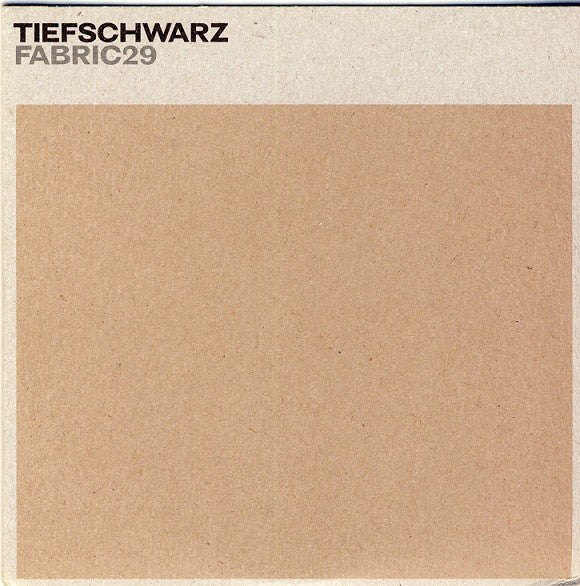 Tiefschwarz - Fabric 29