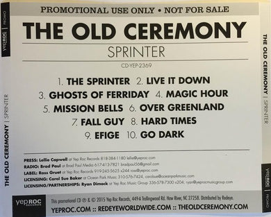 The Old Ceremony - Sprinter