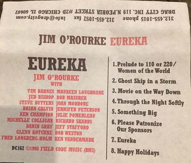 Jim O'Rourke - Eureka