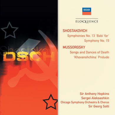 Shostakovich: Symphonies Nos. 13