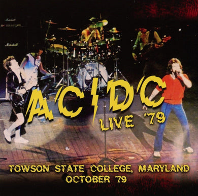 Live '79 - Towson State College, Maryland October '79